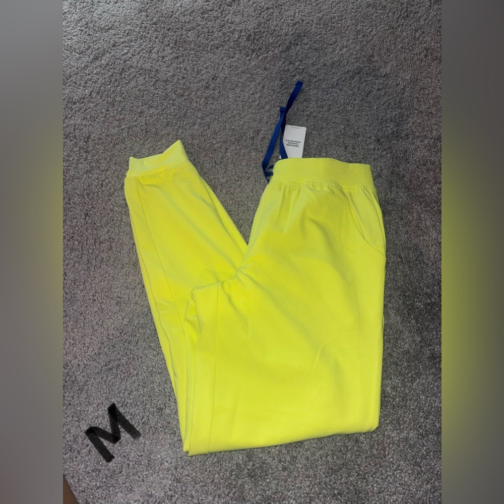 Figs Neon Yellow Jogger Scrubs